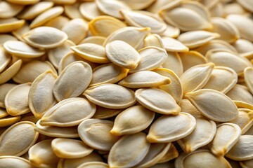 Fresh Pumpkin Seeds: Raw, Clean & Ready for Roasting - High-Res Stock Photo