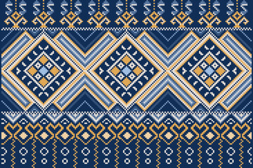 Knitting seamless patterns. Abstract geometric pattern design for wrapping paper, fabric pattern. Beautiful textile pattern for background or wallpaper. Decoration for Merry Christmas, Happy New Year.