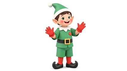 The fantasy adventure of the green-clothed elf