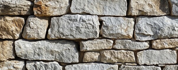 Obraz premium A rugged stone texture creates a brown background.