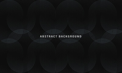 Abstract background with symmetrical geometric circle pattern in blue, creating a modern and futuristic effect. Suitable for minimalist, technology and elegant branding designs