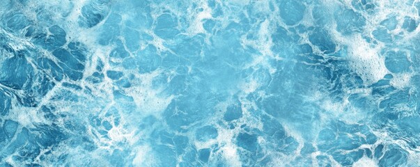 Fototapeta premium A soothing water texture background, featuring splashing soft waves.