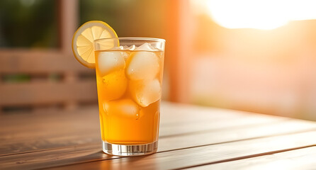 A Glass of Iced Tea