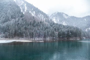 Jiuzhai Valley National Park in Sichuan Province in southwestern China, is a UNESCO world natural...