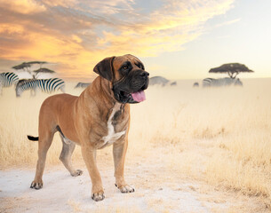 Boerboel in africa