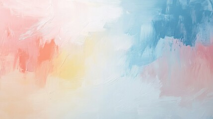 A beautiful abstract artwork featuring overlapping brushstrokes of varied colors