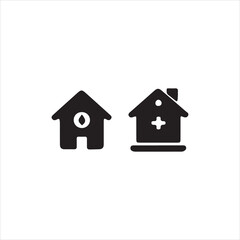 house icon on white background