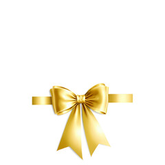yellow ribbon and bow, for gift. overlay template isolated Transparent background, creative design decoration, Regular and round bows, PNG format