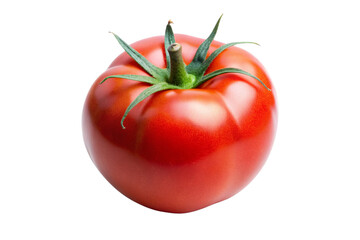 Organic Red Tomato PNG Clipart with Transparent Background