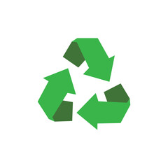 green recycle symbol