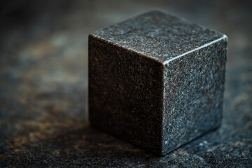 Close-up view of a metal object sitting on a table