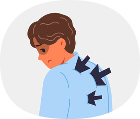 Betrayal and wounded back upset business man and kills motivation and desire to work with people. Problem of betrayal in corporate environment, due to competition between clerks for career growth