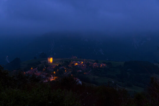 Torre de Rubin de Celis (Torre de Obeso), Puentenansa, Cantabria, Spain
