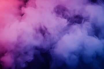 Naklejka premium Abstract Colorful Smoke Background – Vibrant Pink and Purple Haze with Atmospheric Effect