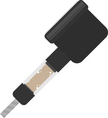 샤워기 헤드 벡터 일러스트 디자인 요소