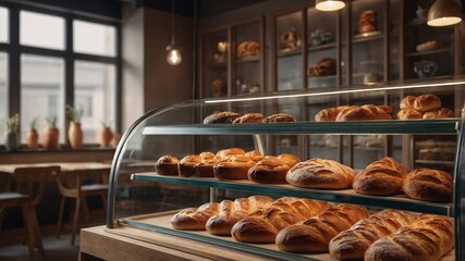 Fototapeta premium fresh baked bread