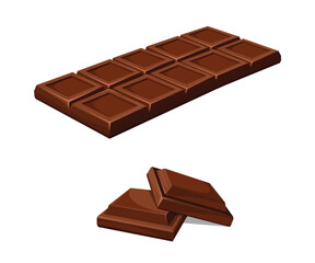 Chocolate bar icon stock illustration
