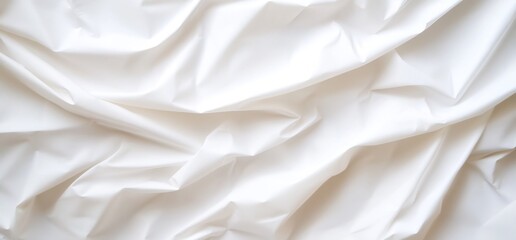 Obraz premium White Fabric Texture Close Up