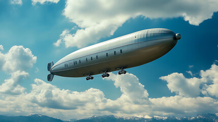 Obraz premium a hot air balloon in operation