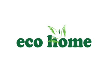 eco house logo