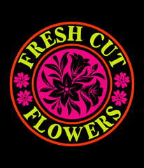 Fresh cut flowers - Custom Printable Design Cut File for Cricut and Silhouette &ndash; Instant Download for DIY Projects