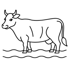 Floating Cow Serenity