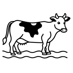 Floating Cow Serenity