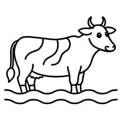 Floating Cow Serenity