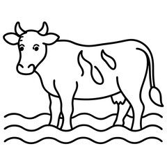 Floating Cow Serenity
