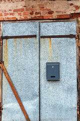 old, abandoned stone building and various house details