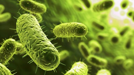 A microscopic view of the cholera bacterium is shown in the picture. The cholera bacterium appears with its characteristic shape under the microscope. Surrounding the bacterium