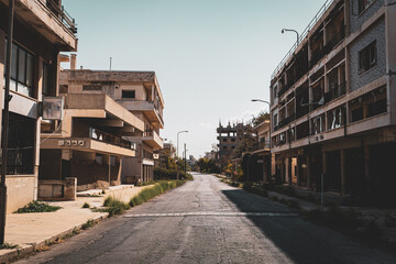 street in the old town of Girne