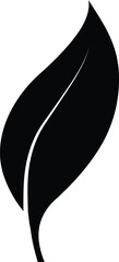 leaf silhouette vector art 