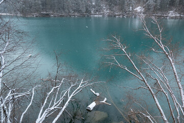 Jiuzhai Valley National Park, is a UNESCO world natural and cultural site. As the world's most beautiful national park, it features unique waterfalls, colorful lakes