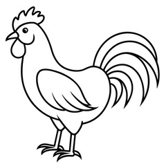 Geometric Rooster Linework