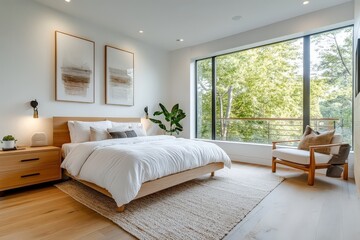 Modern Scandinavian Bedroom Design