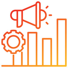 Obraz premium Marketing Icon