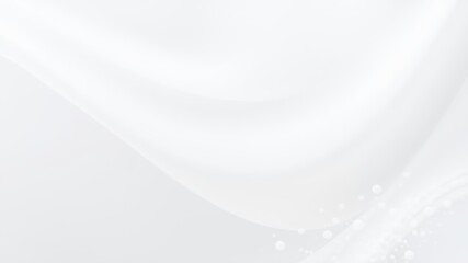 Fototapeta premium Abstract silver background, white particles background, white glitter and blurred particles