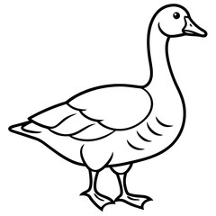 Graceful Goose Linework