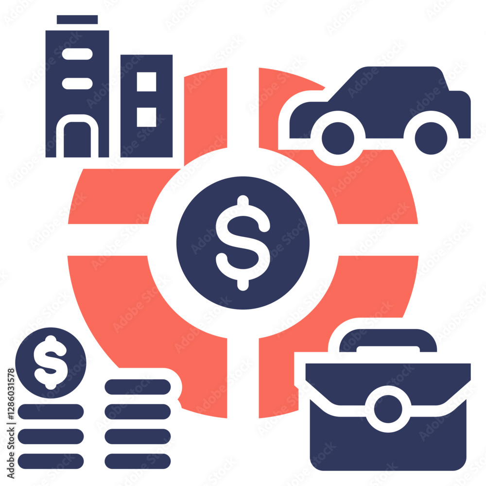 Poster Fixed Asset Icon
