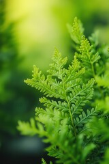 Vibrant Green Fern