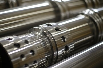 Fototapeta premium Precision Metal Parts