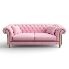 Fototapeta premium sofa isolated on white background