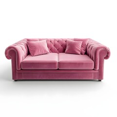 Fototapeta premium sofa isolated on white