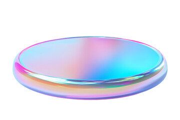 Reflective colorful surface studio digital art bright angle