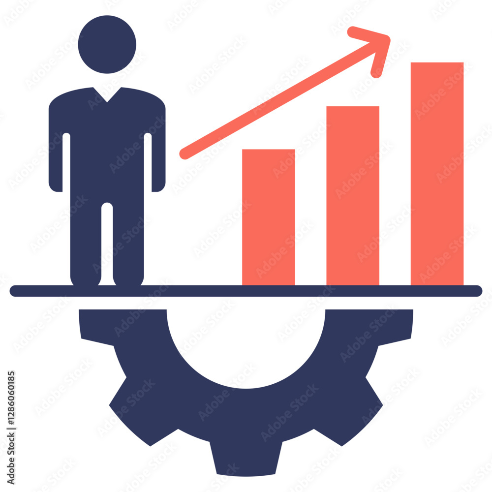 Poster self development icon