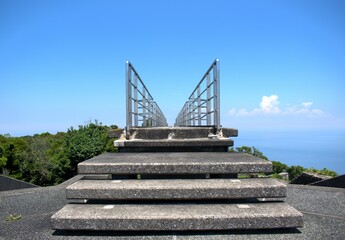 大分県佐伯市　鶴御崎自然公園　展望ブリッジ	