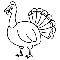 Minimalist Turkey Sketch