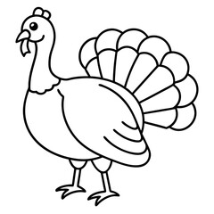 Minimalist Turkey Sketch