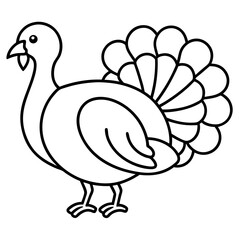 Minimalist Turkey Sketch